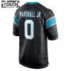 Maillot Carolina Panthers Terrace Marshall Jr. 0 Nike Noir 2021 NFL Draft - Enfant